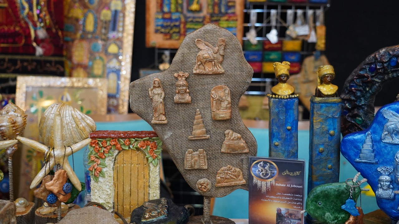Gallery Exhibiting the Artistic Talents of Iraqi Independent Business Owners