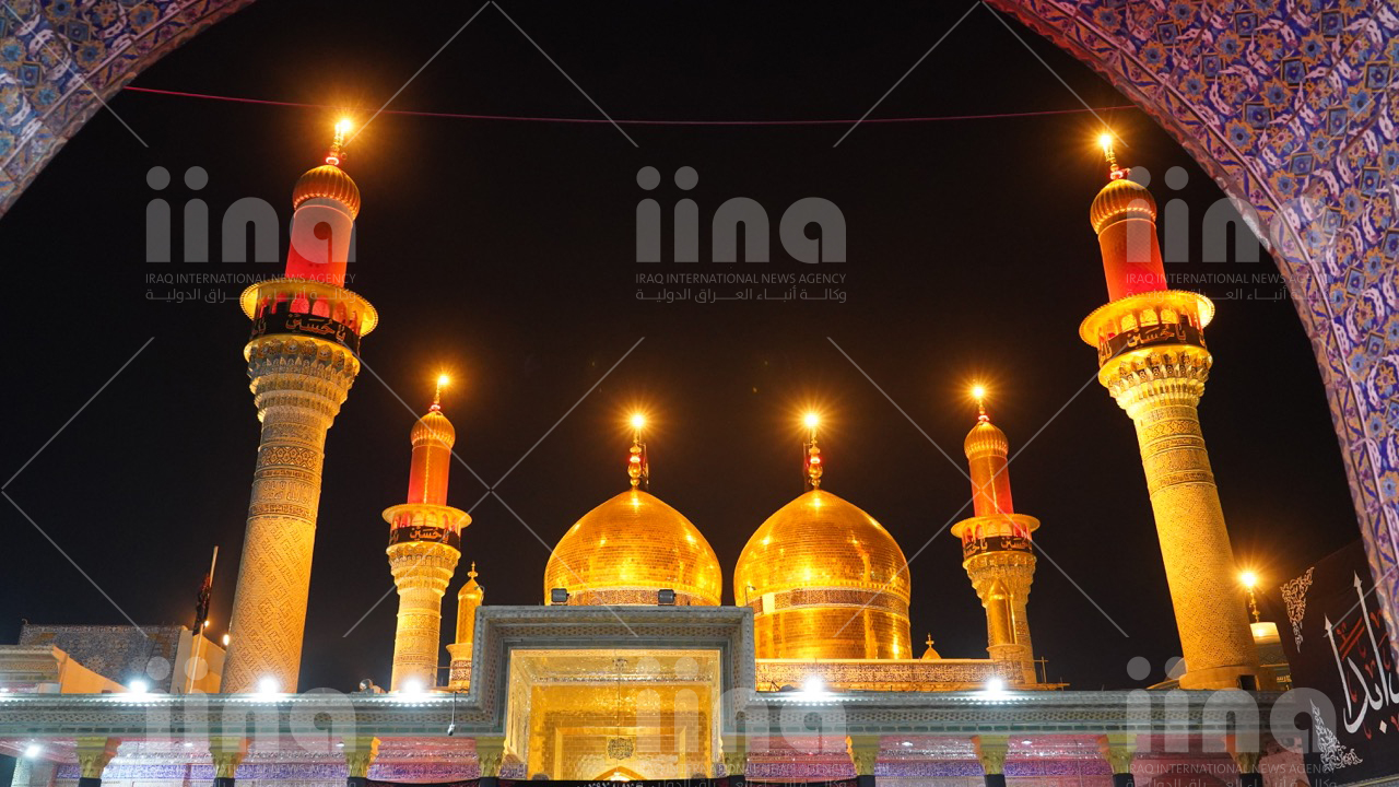Al Kadhimiya Shrine Illuminating The Oldest Town Of Baghdad IRAQ 
